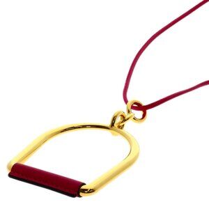 HERMES Pink Necklace